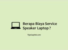 biaya service speaker laptop