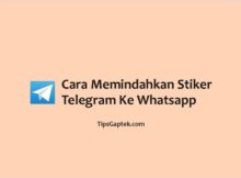 cara memindah stiker telegram ke whatsapp